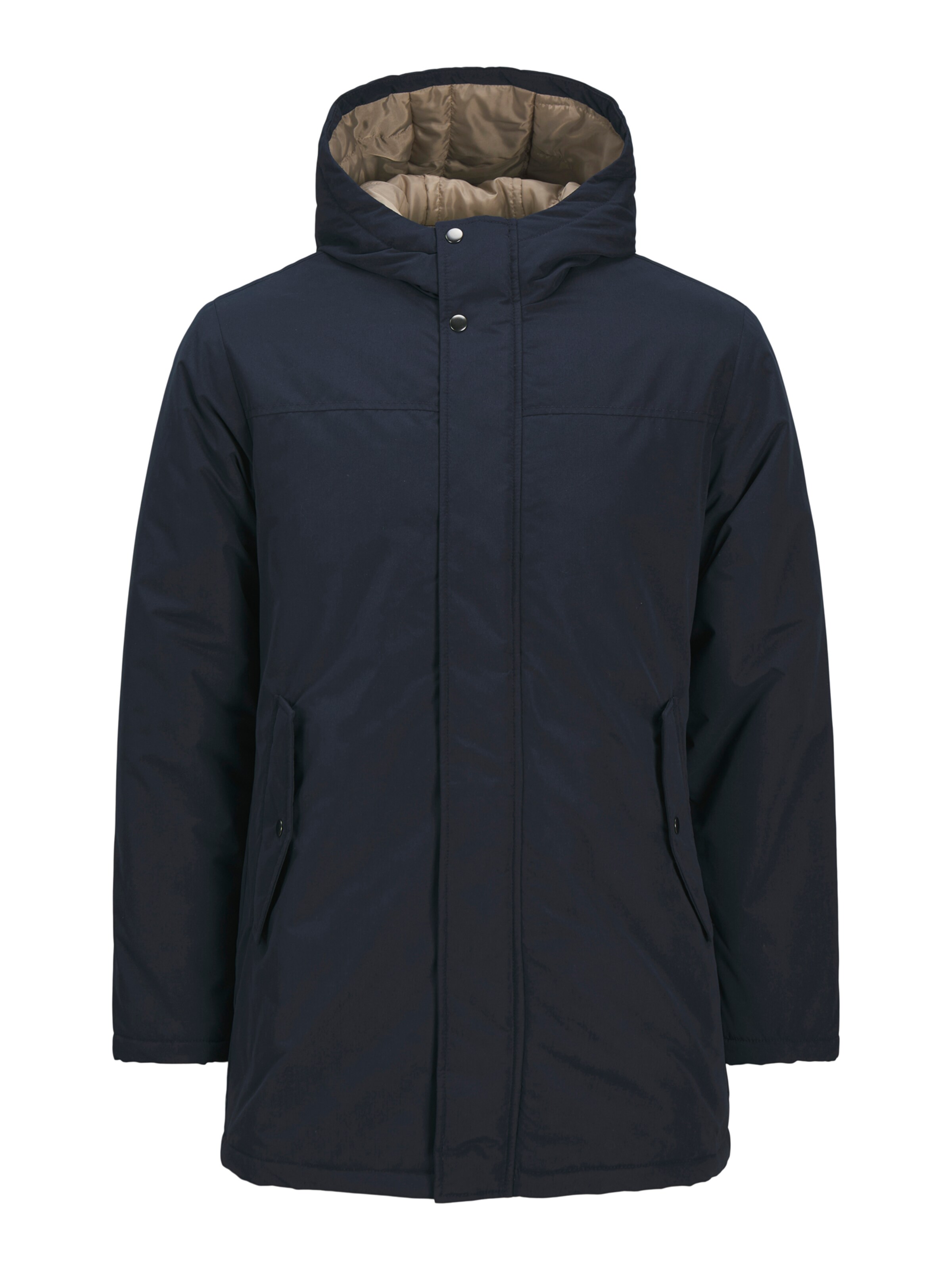 JACK & JONES Parka in S in dunkelblau, Produktansicht