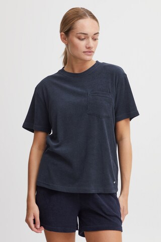 Oxmo Shirt 'Oxfrika' in Blue: front