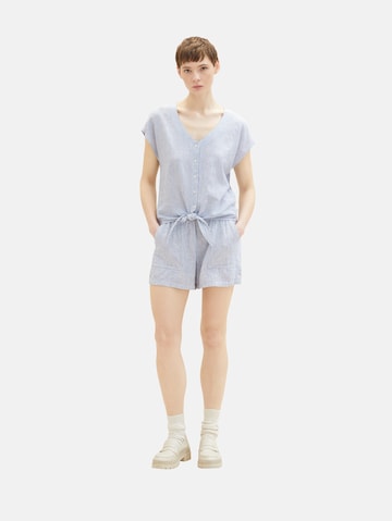 TOM TAILOR DENIM Regular Shorts in Grau