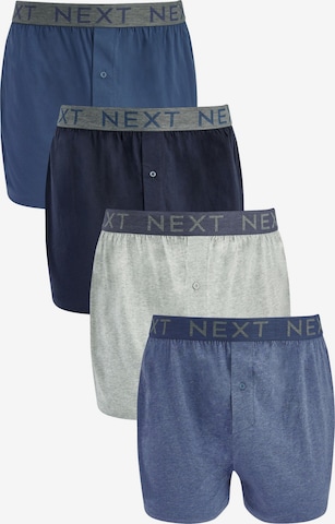 Next Boxerky - Modrá: predná strana