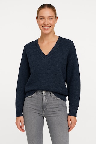 VERO MODA Pullover in Blau: Vorderseite