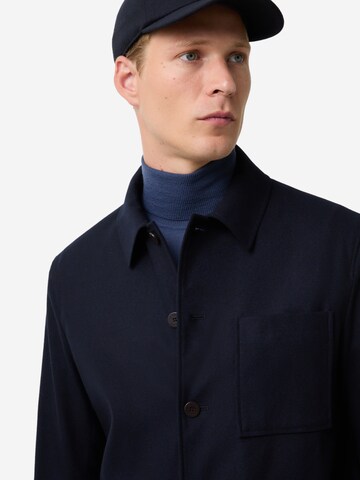 BOGNER Regular fit Button Up Shirt 'MIRCO' in Blue