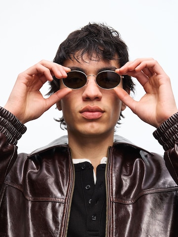 BershkaSunčane naočale - zelena boja