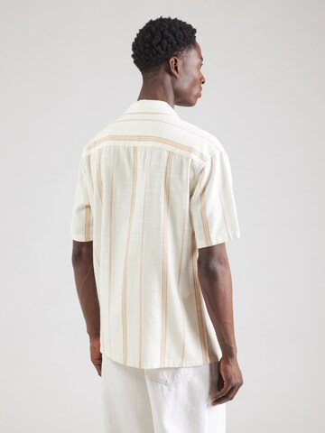 Only & Sons Comfort fit Button Up Shirt 'Stepan' in White