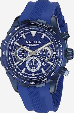 NAUTICA Analoguhr in Blau: predná strana