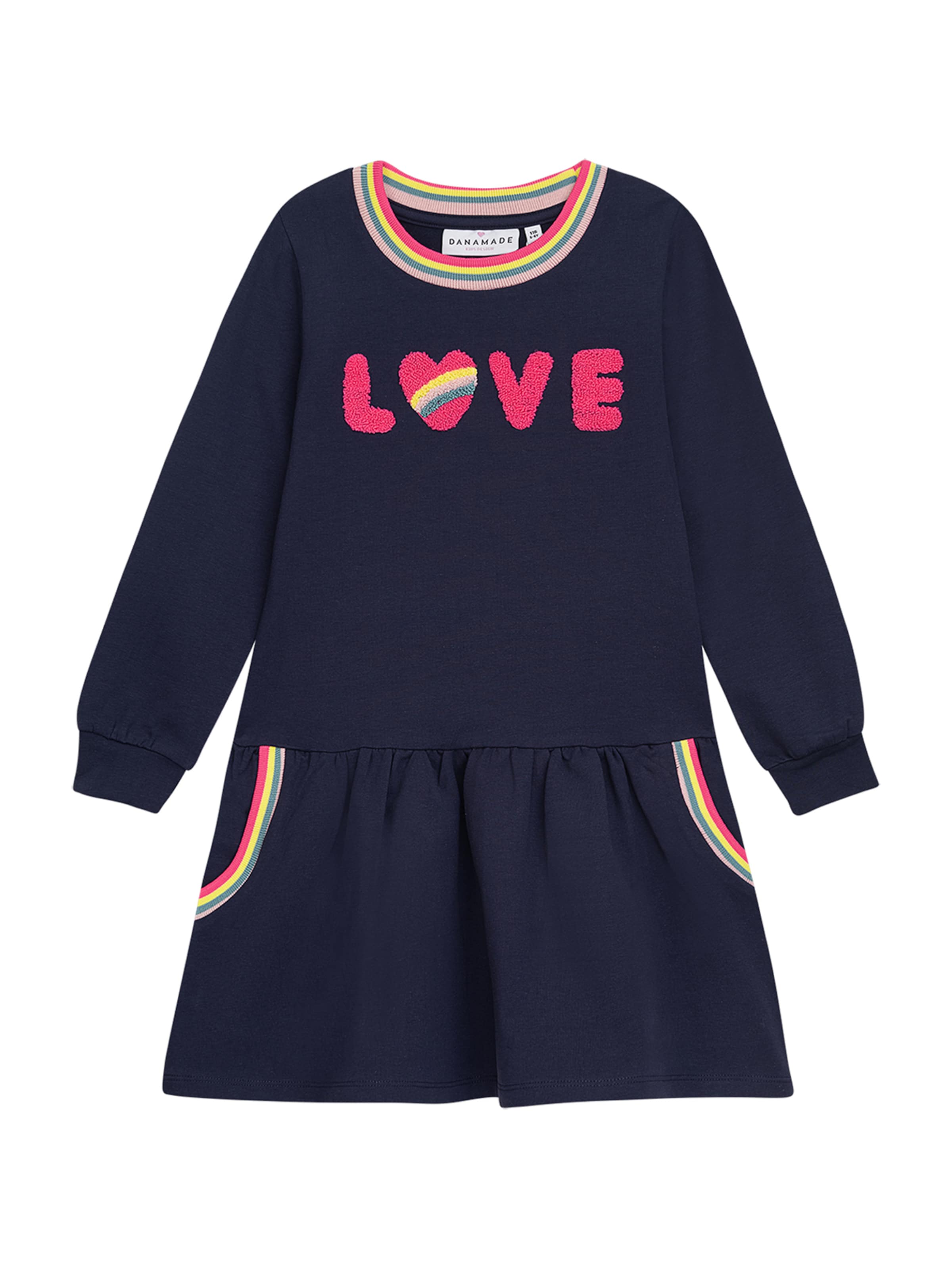 Robe Danamade en bleu : devant