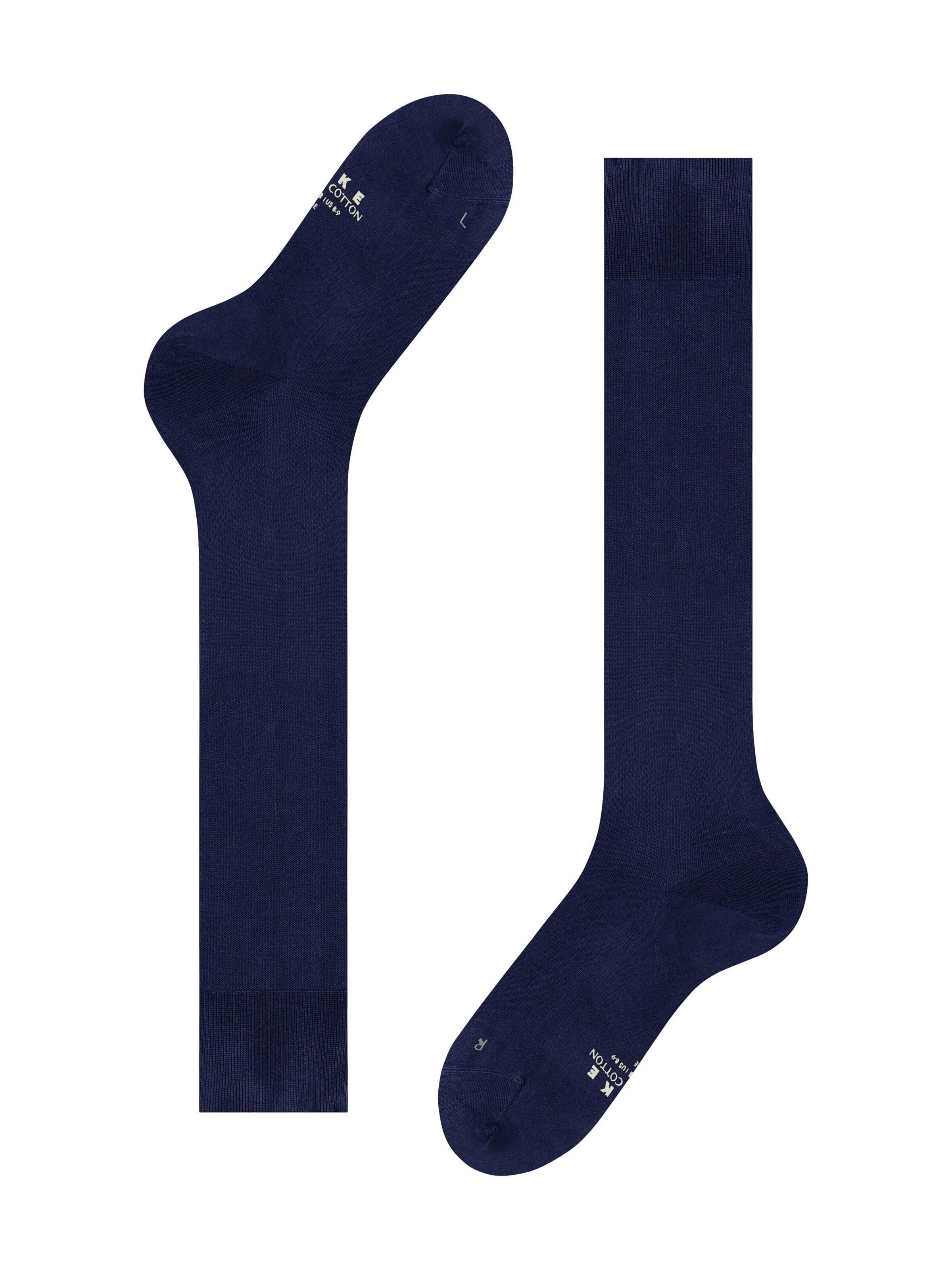 FALKE Kniestrümpfe 'Energizing Cotton' in Blau