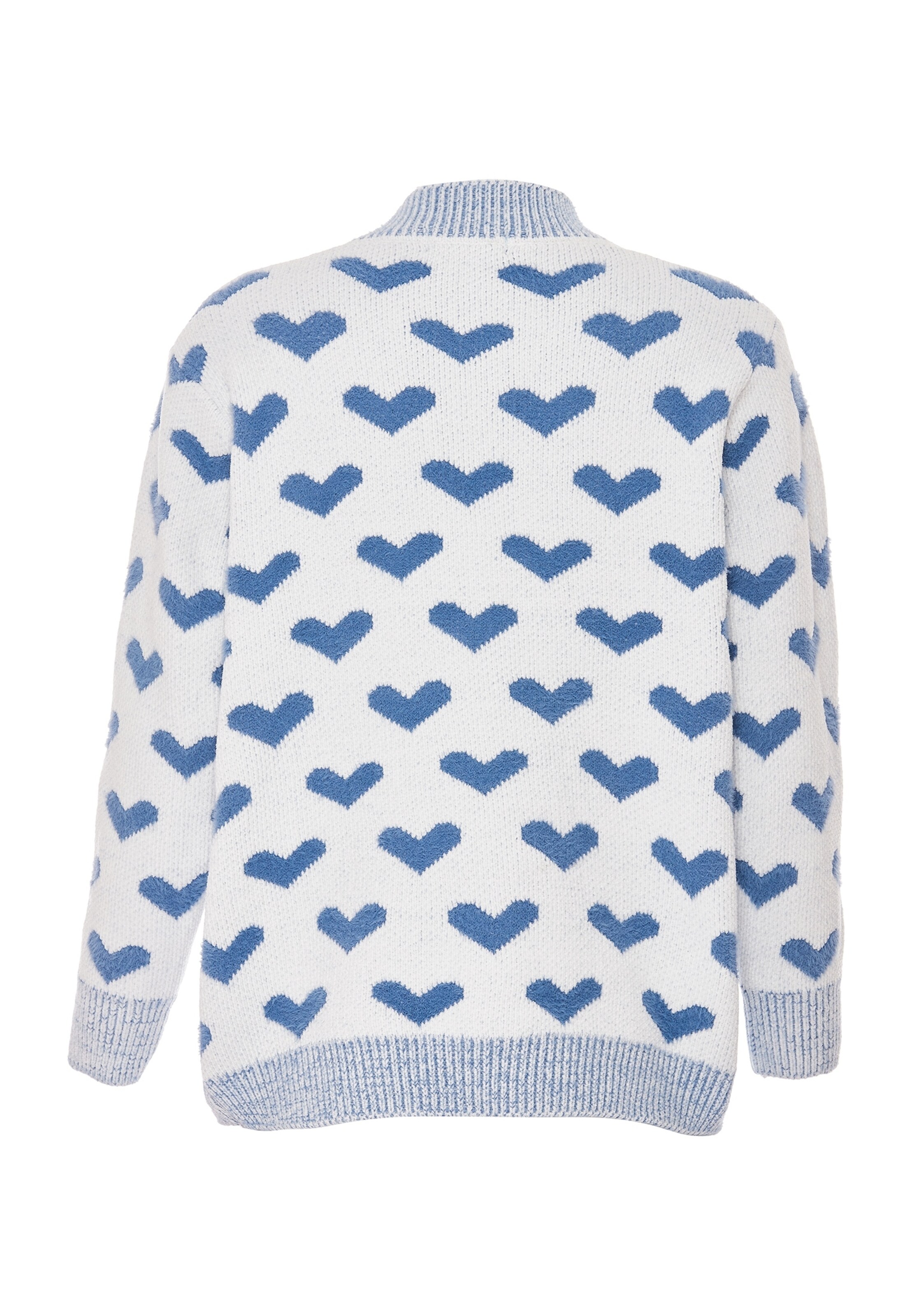 Poomi - Casaco de malha em azul