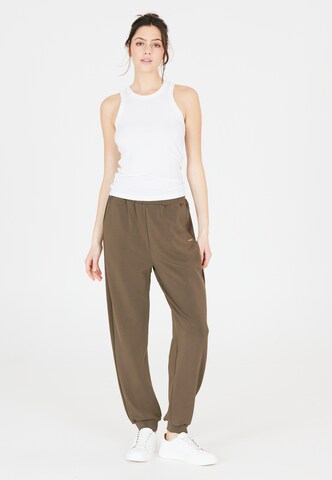 Athlecia Regular Workout Pants 'Paris' in Green