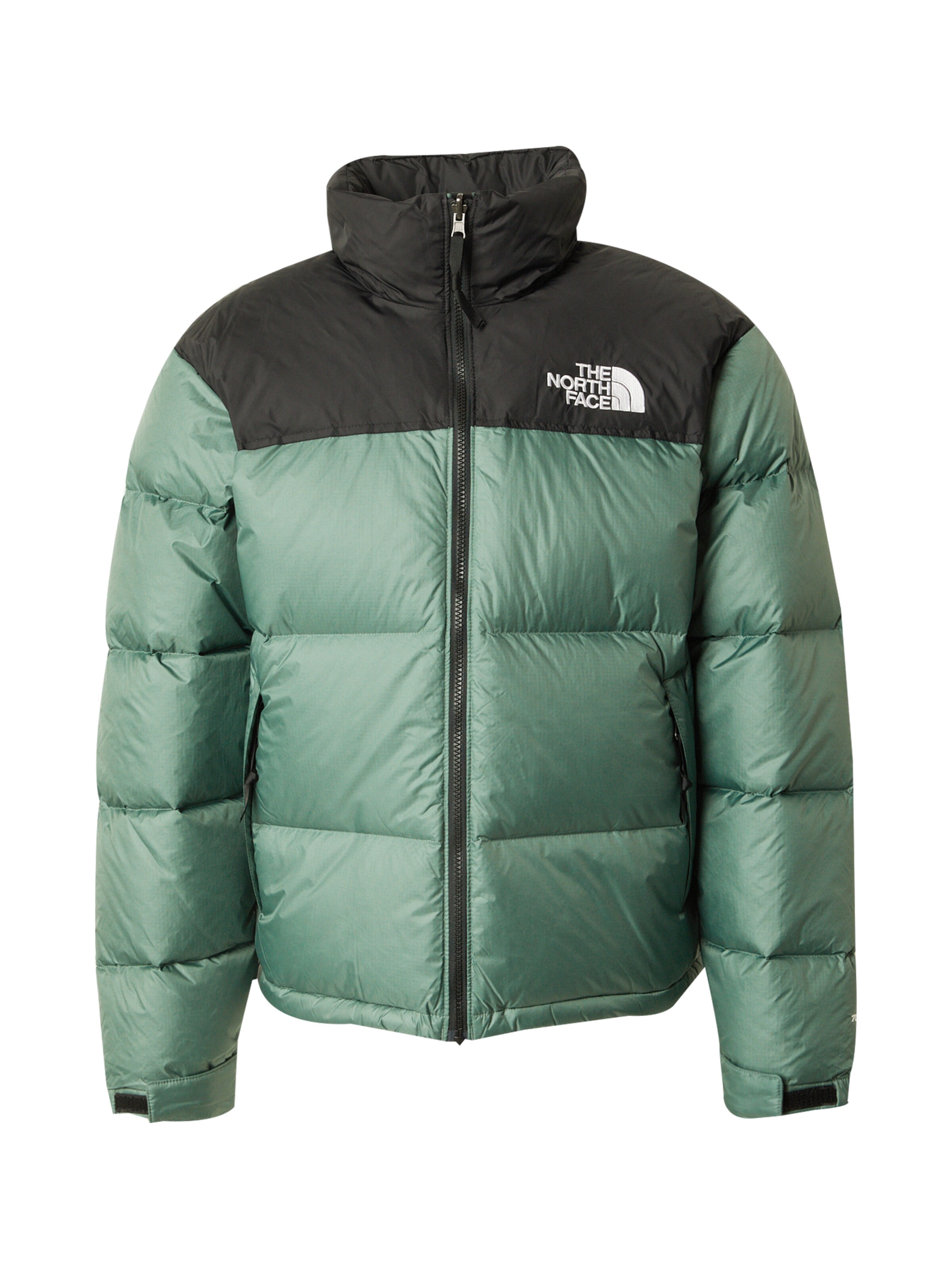 THE NORTH FACE Зимно яке '1996 Retro Nuptse' в зелено: отпред