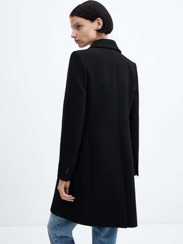 Manteau mi-saison 'Dali' MANGO en noir