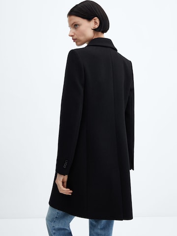 MANGO Between-Seasons Coat 'Dali' in Black