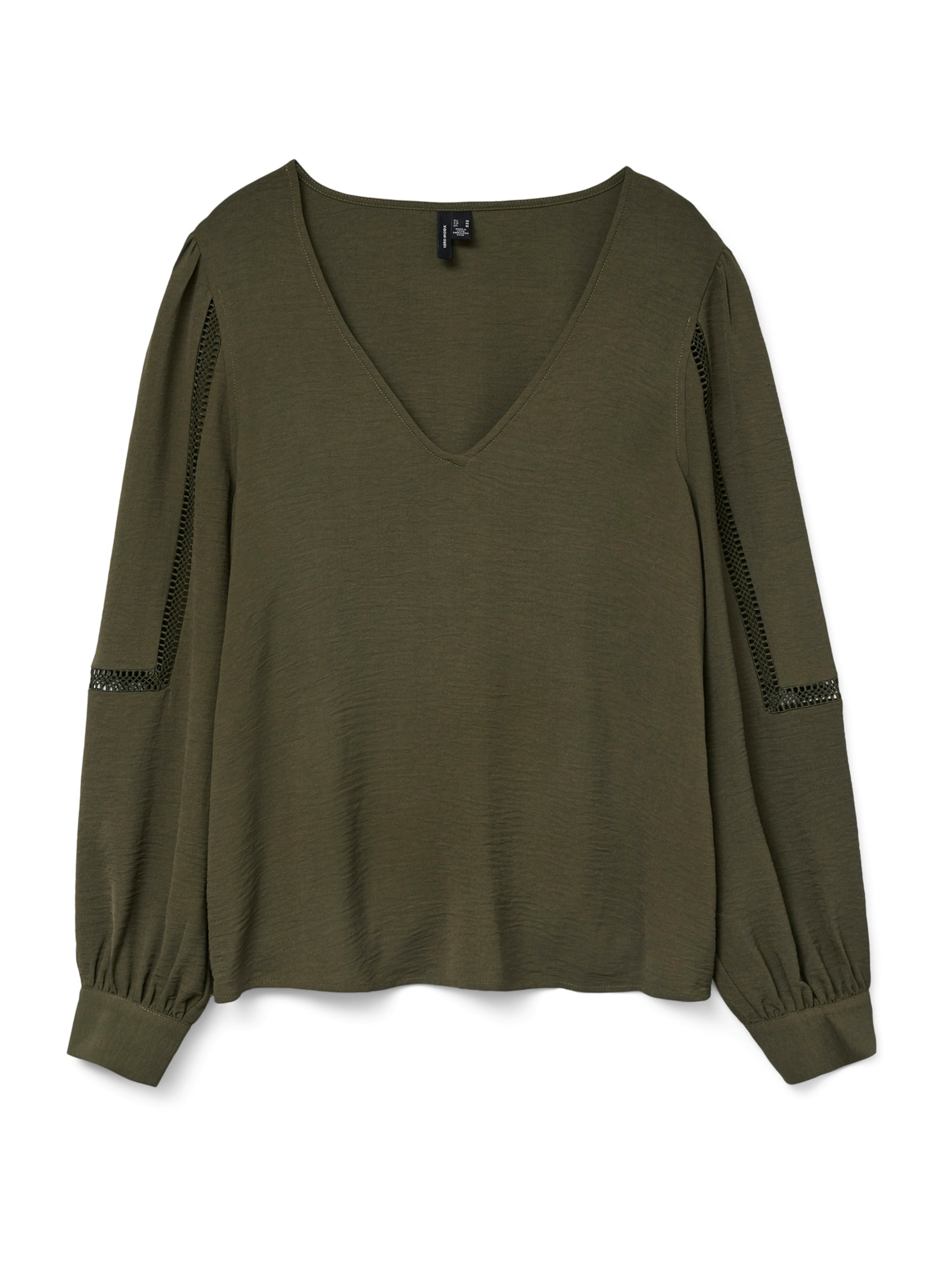 VERO MODA Blouse 'VMALVA' in Green: front