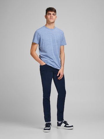 JACK & JONES Slimfit Broek 'Glenn' in Blauw