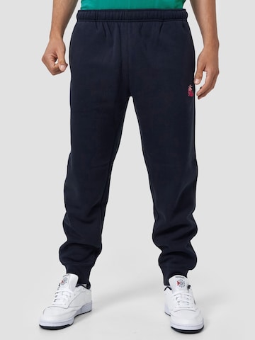 Mikon Tapered Broek 'Herz' in Blauw: voorkant