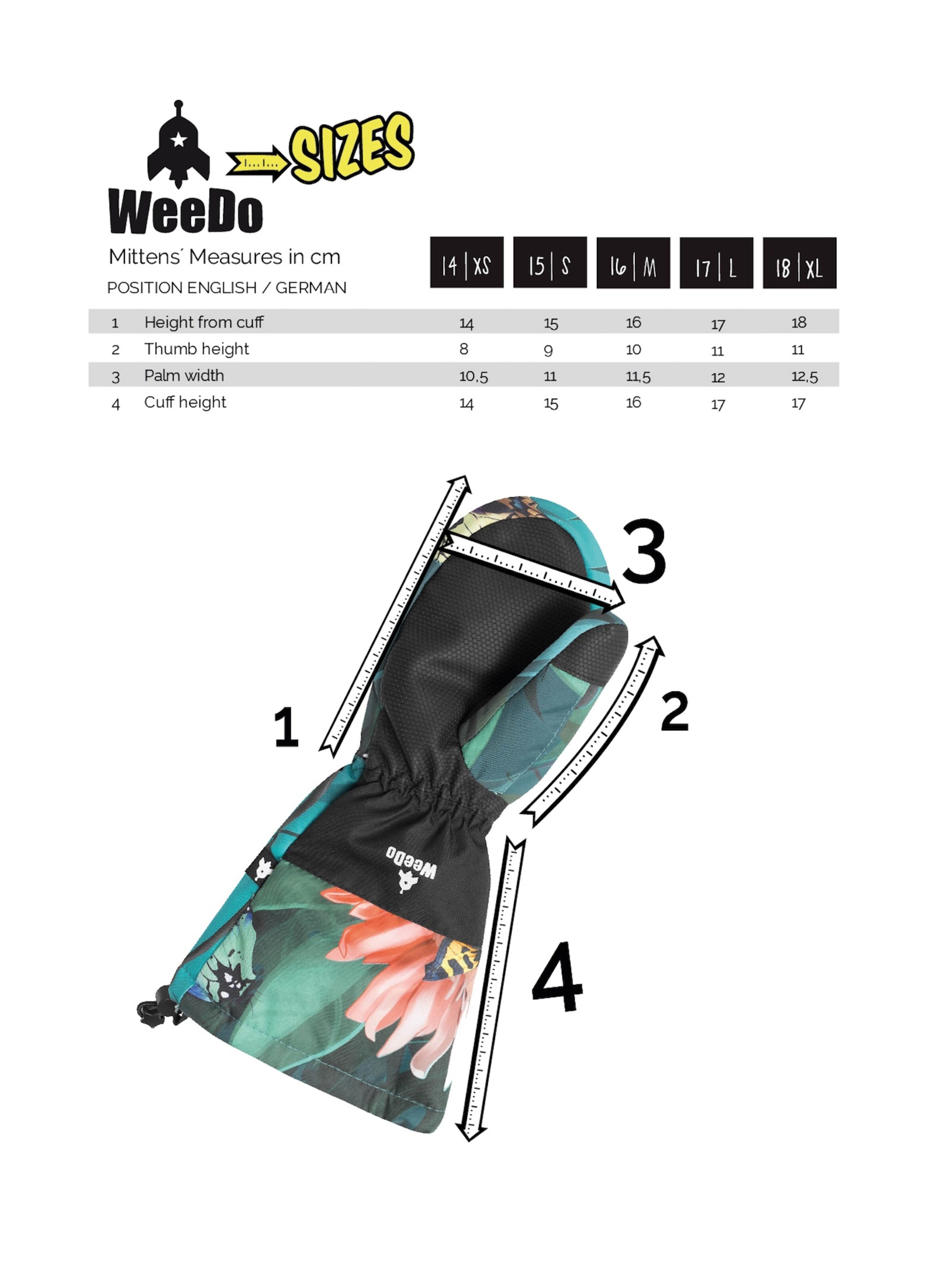 WeeDo Handsker 'TEDDYDO' i brun