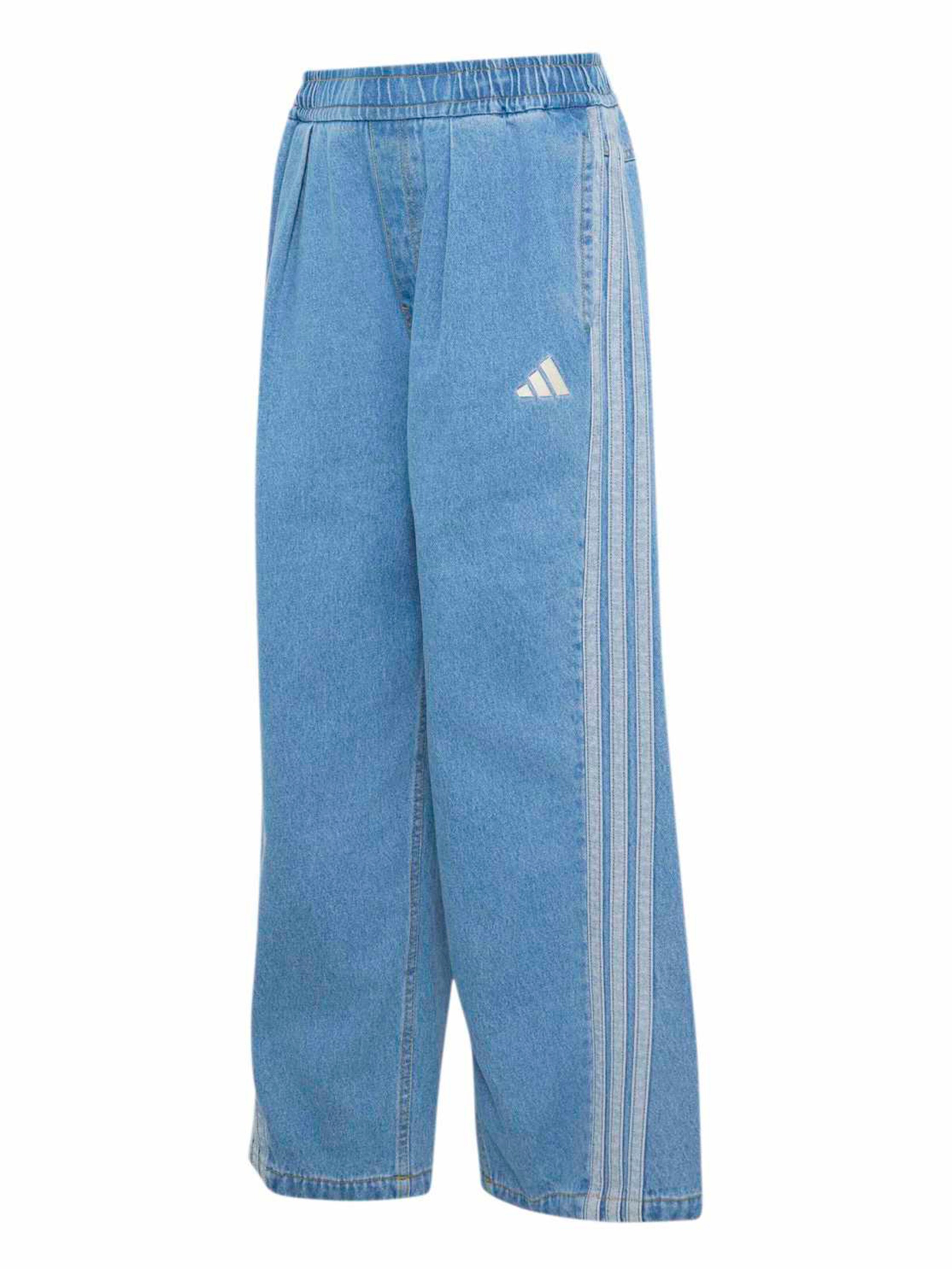 ADIDAS SPORTSWEAR - Calças de desporto em azul: frente