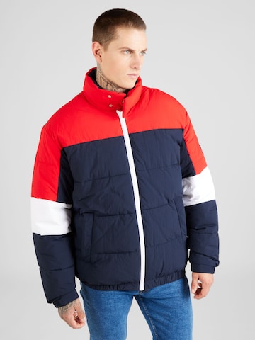 Veste mi-saison Tommy Jeans en bleu : devant