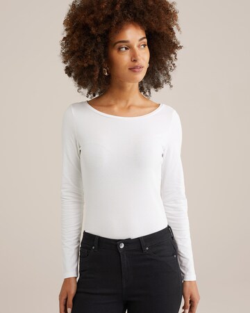 WE Fashion Shirt in White: front