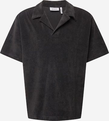 WEEKDAY Shirt 'Troy' in Black: front