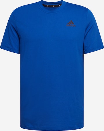 ADIDAS SPORTSWEAR Funkcionalna majica 'Aeroready Designed To Move' | modra barva: sprednja stran