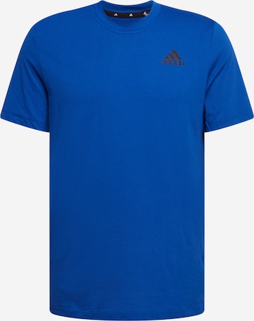 ADIDAS SPORTSWEAR - Camisa funcionais 'Aeroready Designed To Move' em azul: frente