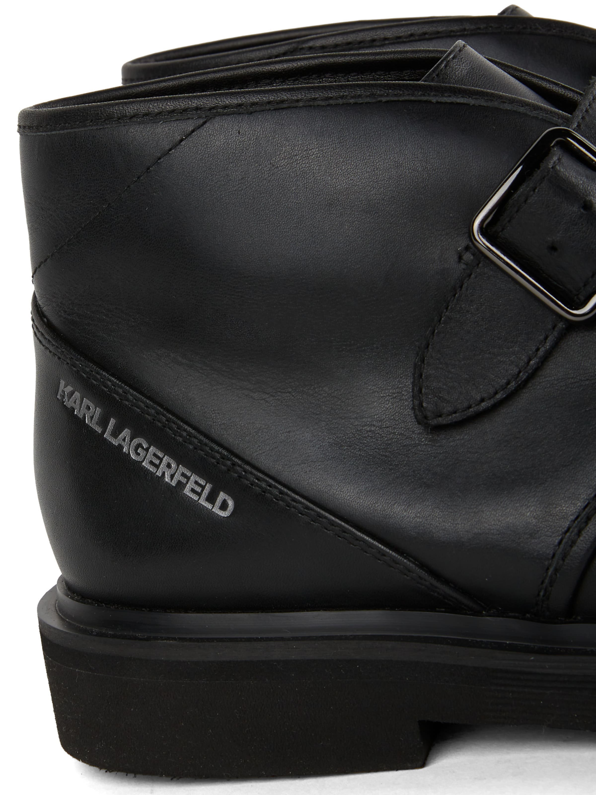 Karl Lagerfeld Bakancsok 'Karnaby' - fekete