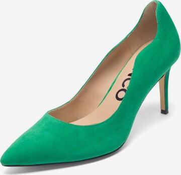 Bianco Pumps 'CHIC' in Green: front