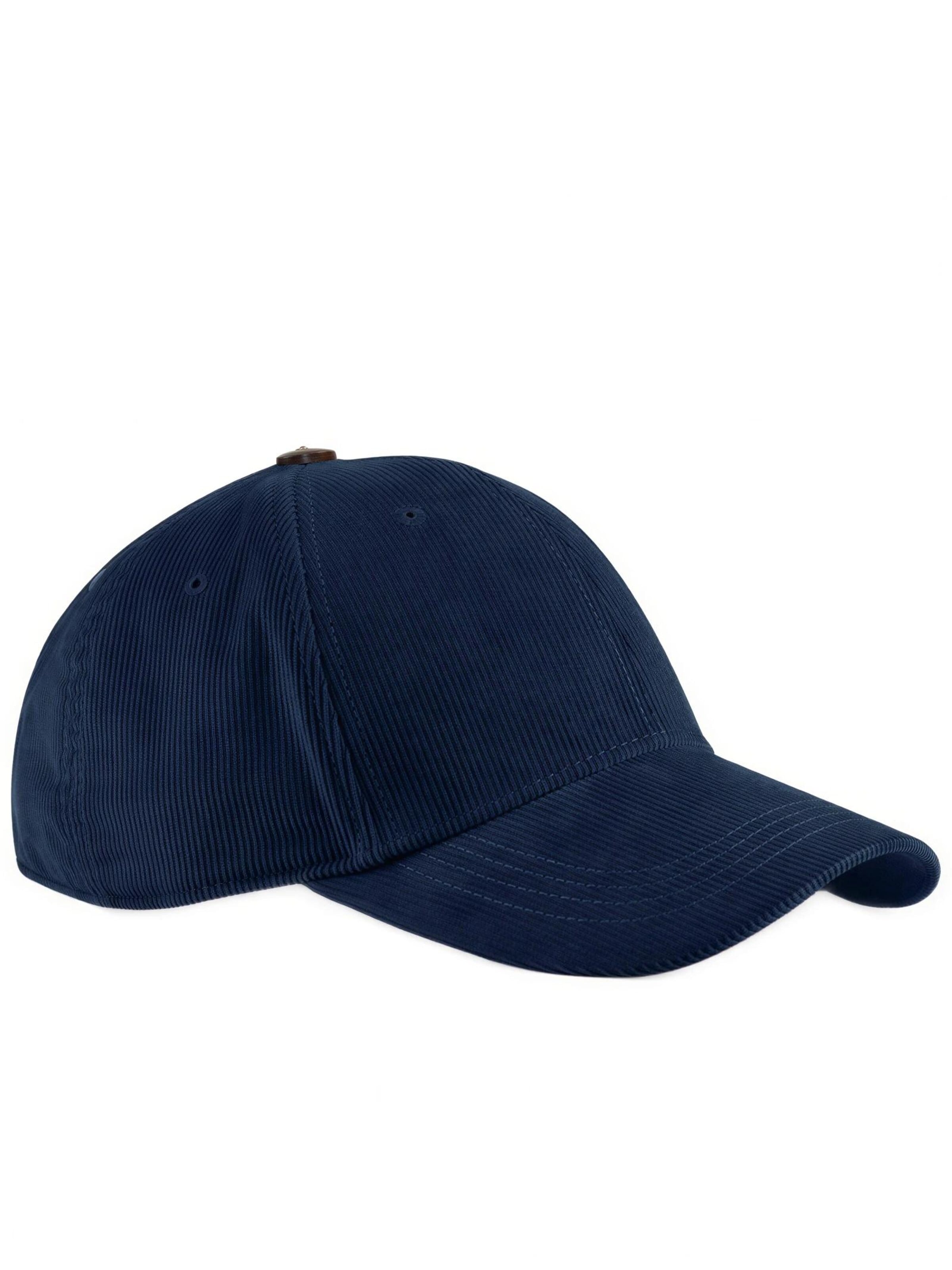 Lou-i Cap 'Cord Basecap aus Bio-Baumwolle' in Blue: front