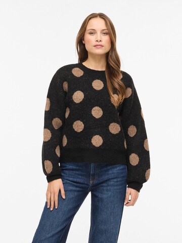 Pullover 'VILUNA' di VILA in nero: frontale