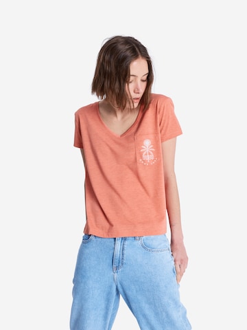 Tricou funcțional 'Laguna Green' de la ROXY pe portocaliu: față