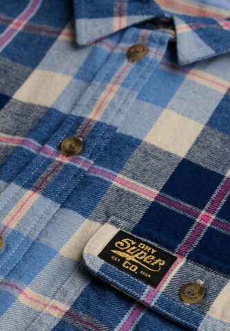 Chemisier Superdry & Co en bleu