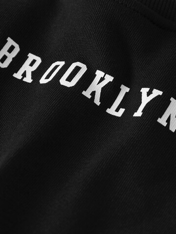 NAME IT Sweatshirt 'NKFNEVEA' in Black