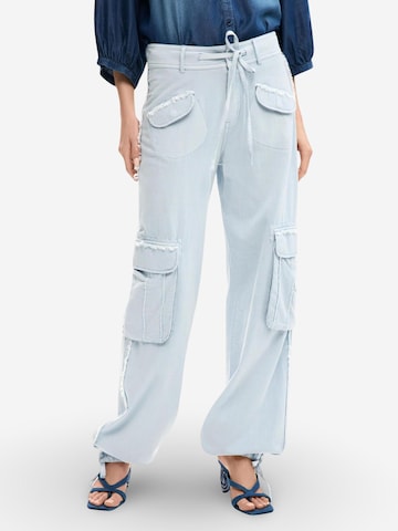 Desigual Regular Broek 'PANT_VILLAGE 26SWPW25' in Blauw