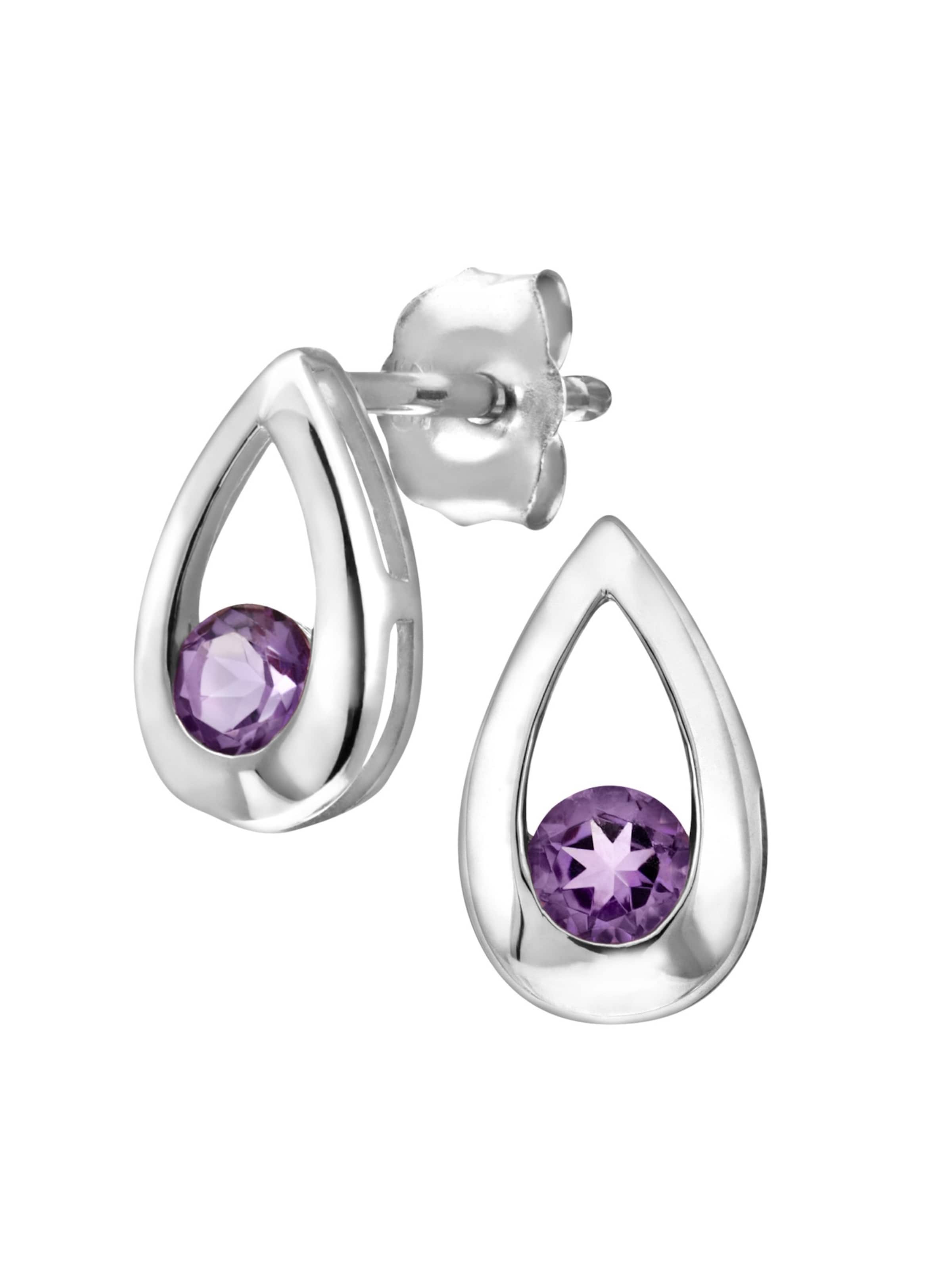 DIAMANT LETERNEL Earrings in Silver: front