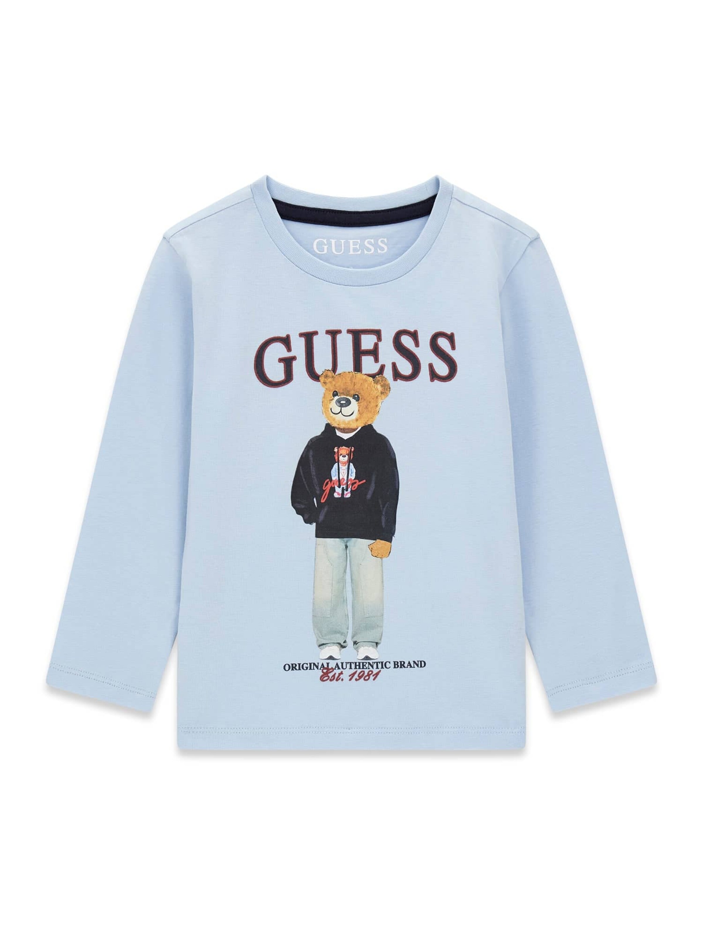 GUESS Shirt in Blue: front