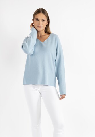 Pullover 'Vanne' di RISA in blu: frontale