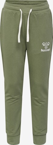 Hummel Pants in Green: front