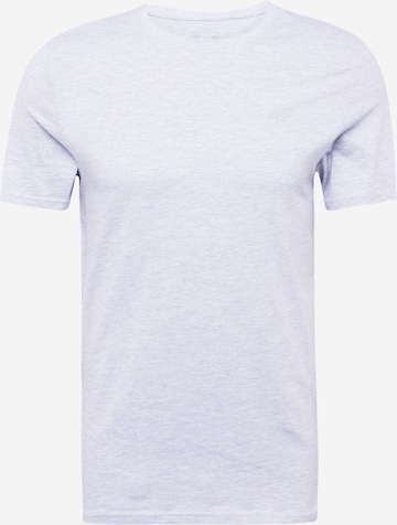 4F Функционална тениска в сиво: отпред