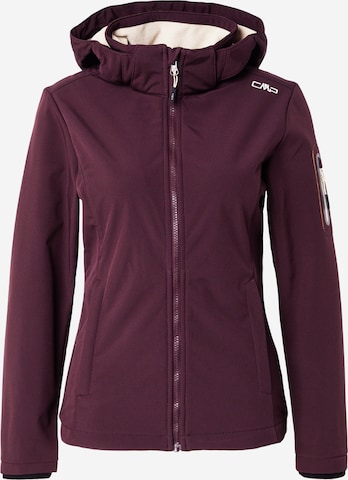 Veste outdoor CMP en rouge : devant