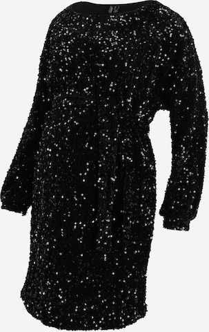 Vero Moda MaternityKoktel haljina - crna boja: prednji dio