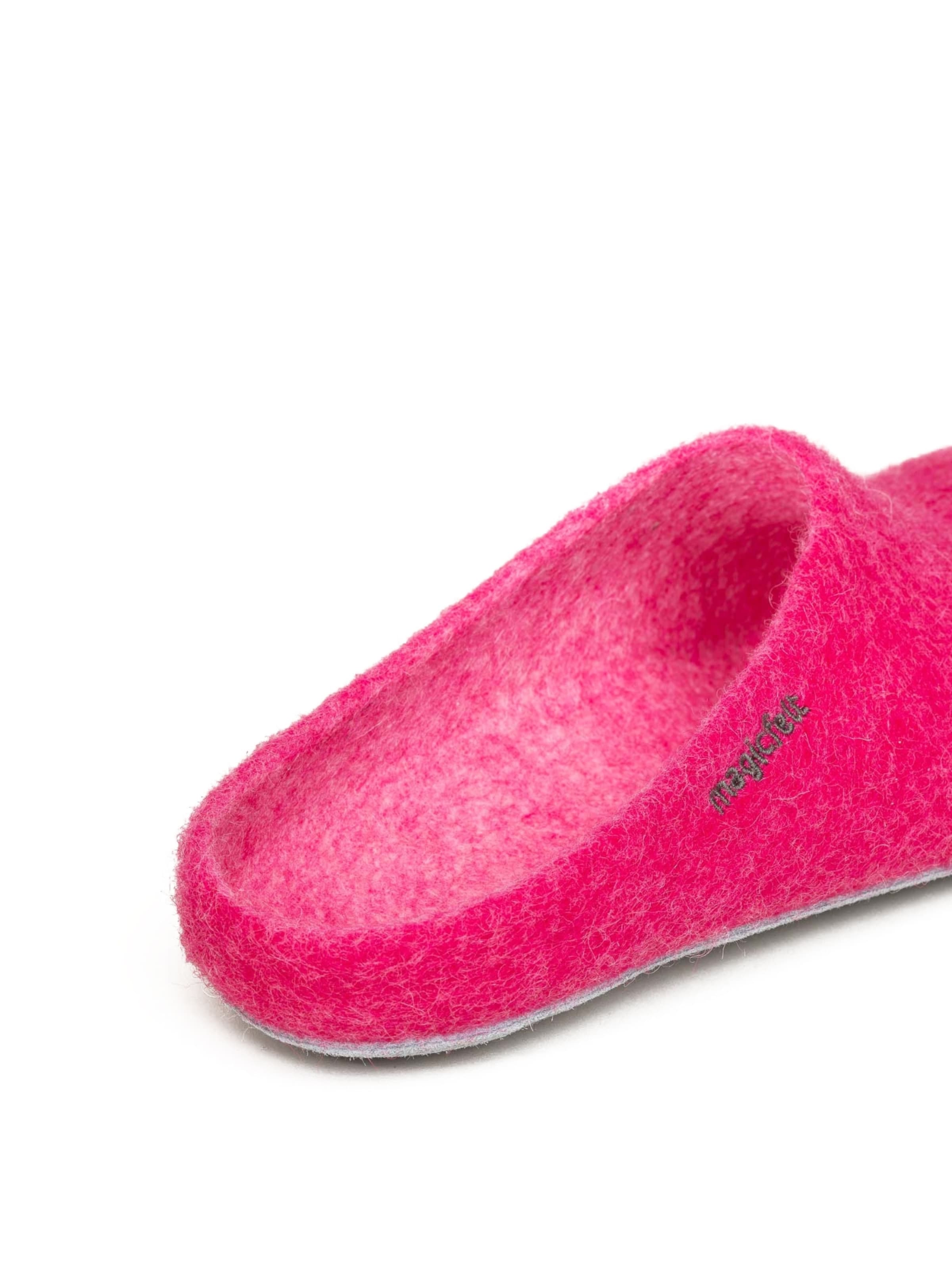 MagicFelt Slippers 'Filzpantoffel AP 701' in Pink