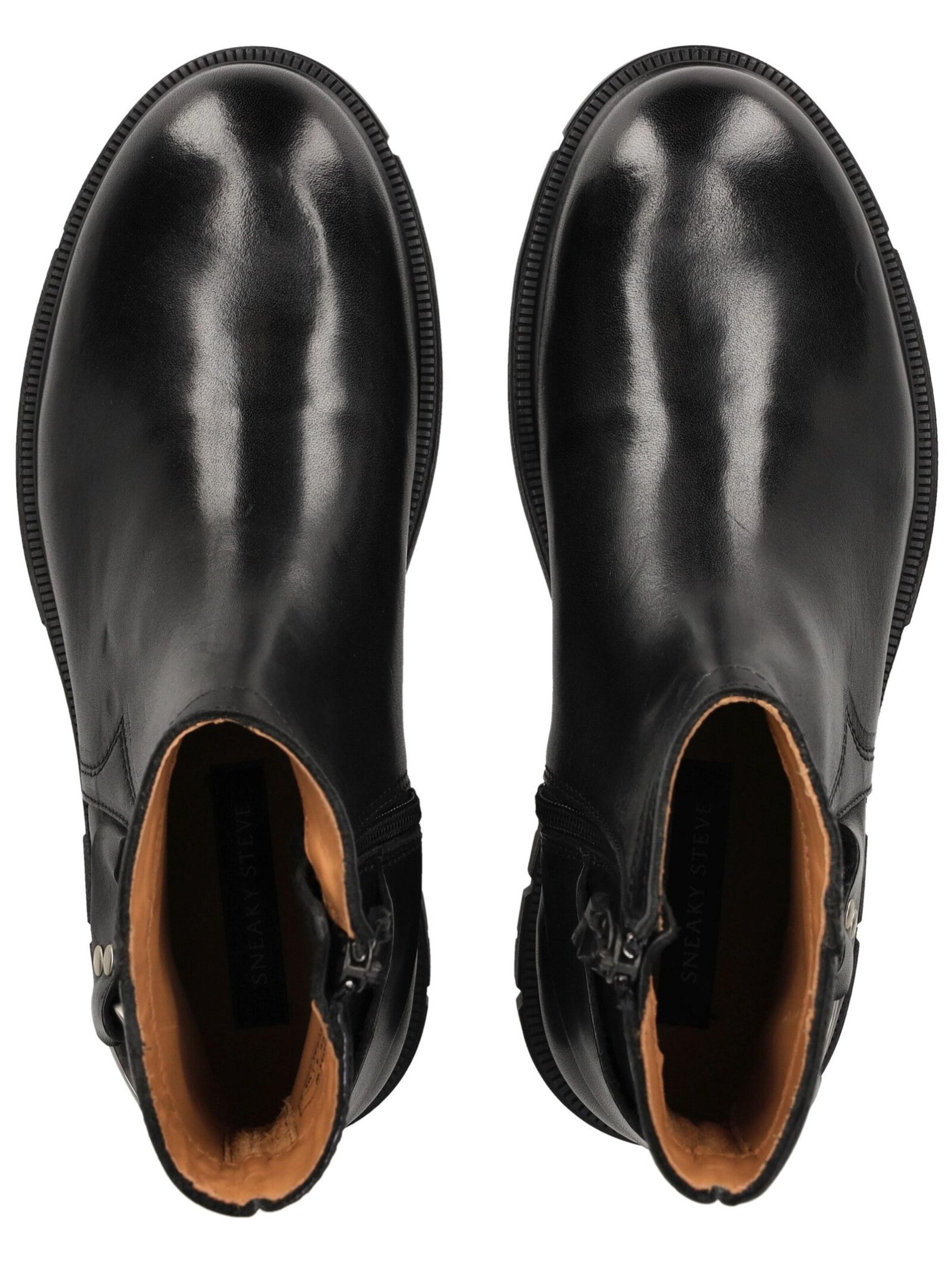 Bottines Sneaky Steve en noir