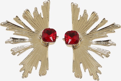 Auskarai ' Rukmani ' iš SOHI, spalva – Auksas / raudona, Prekių apžvalga