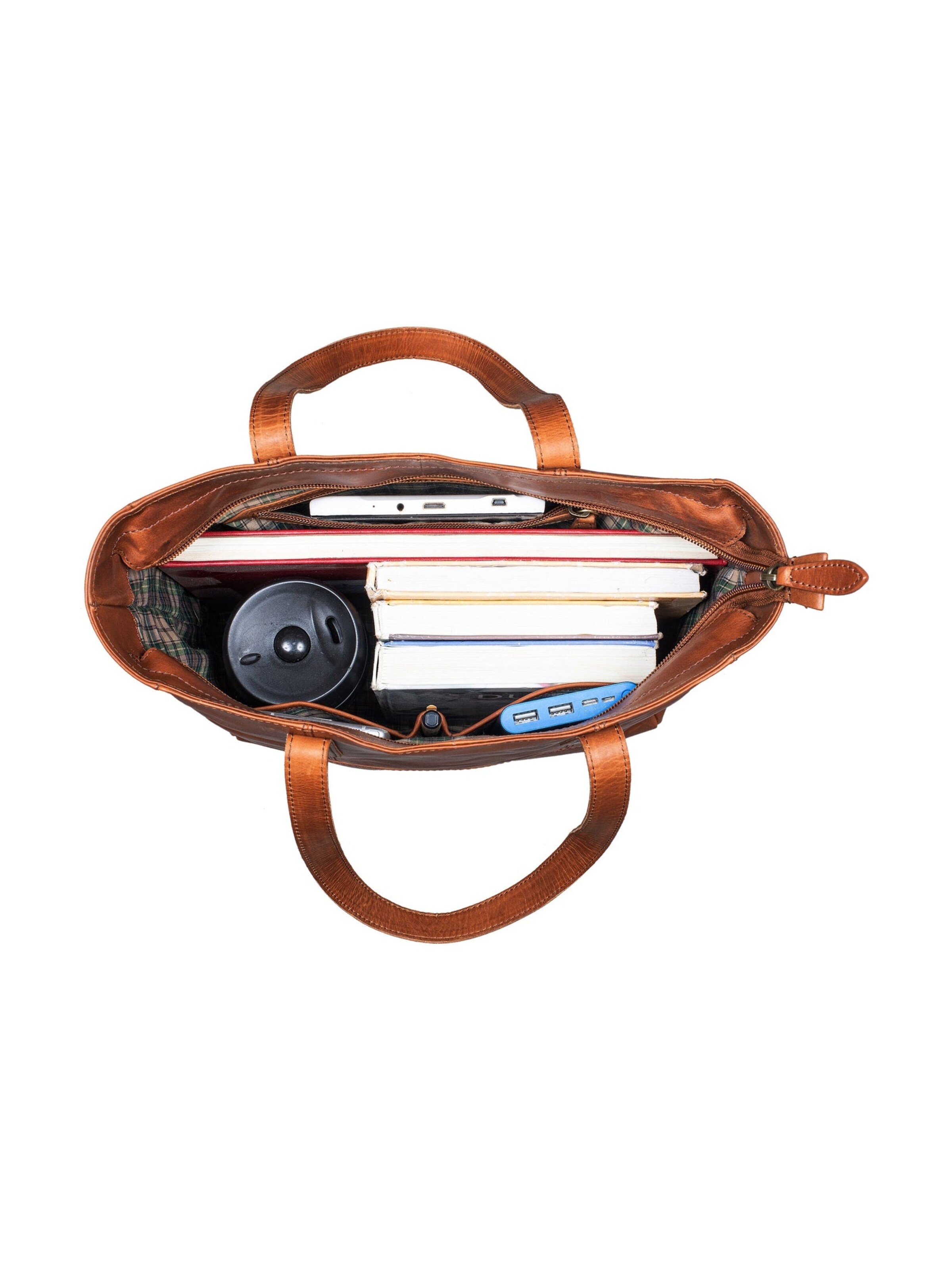 Benthill Shopper in Brown