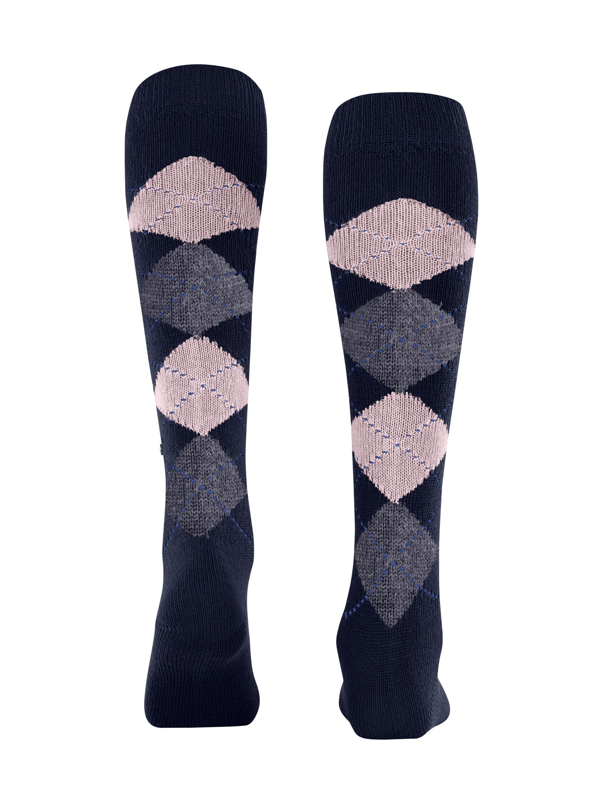 BURLINGTON Overknee Strümpfe 'Whitby'‌‌‌‌ in Blau