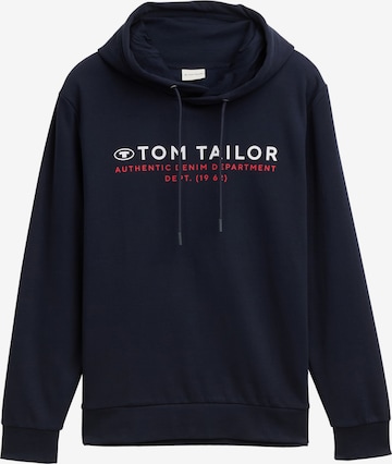 TOM TAILOR Свитшот в Синий: спереди