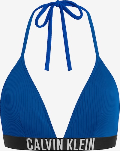 Calvin Klein Swimwear Bikini gornji dio 'Intense Power' u plava / crna / bijela, Pregled proizvoda