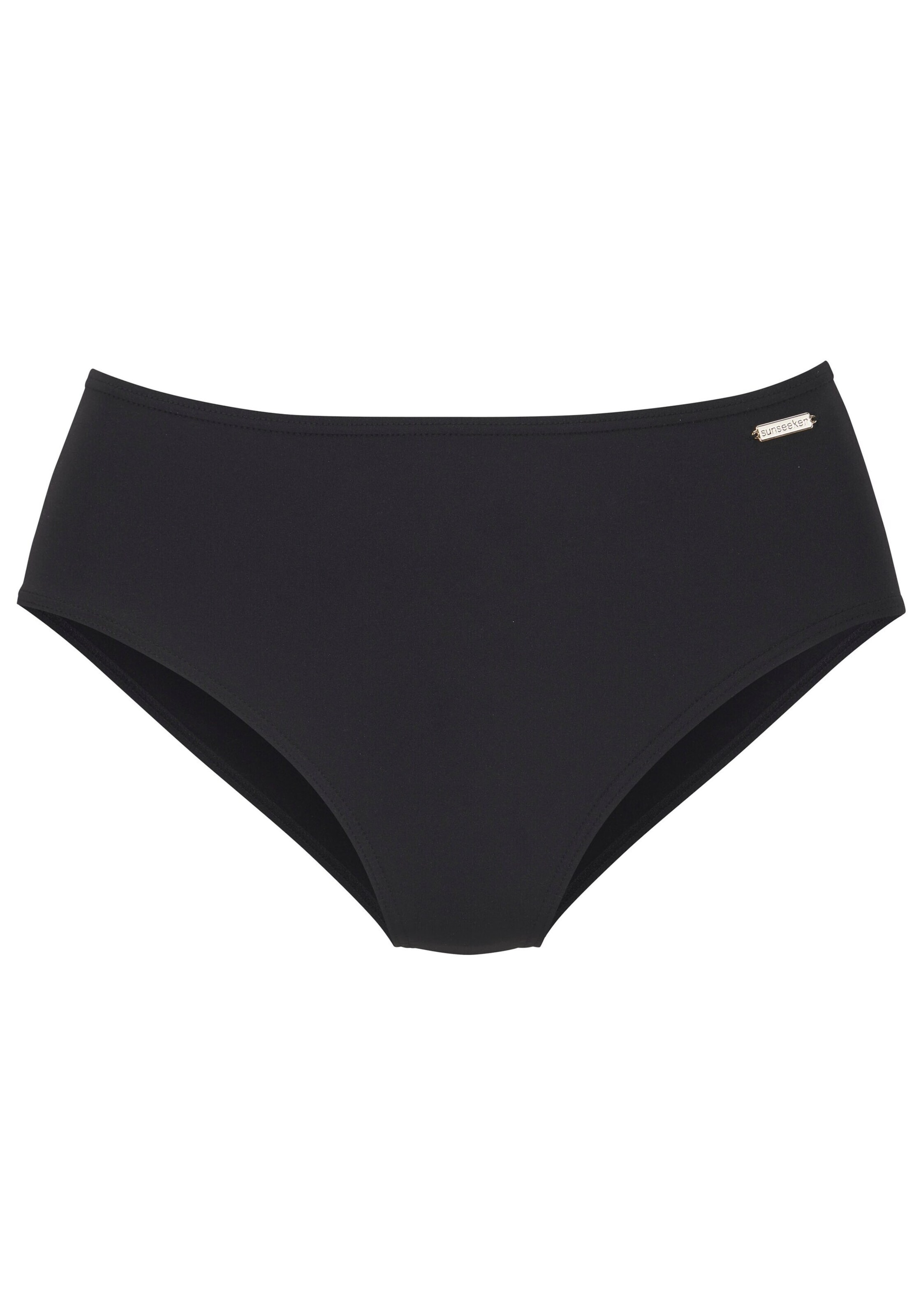 SUNSEEKER Bikinihose in Schwarz: Vorderseite