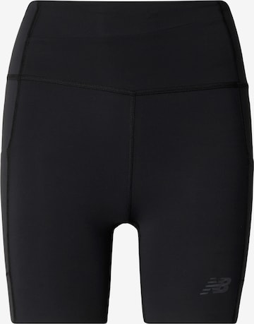 new balance Skinny Sportshorts 'RC Elite' in Schwarz: Vorderseite